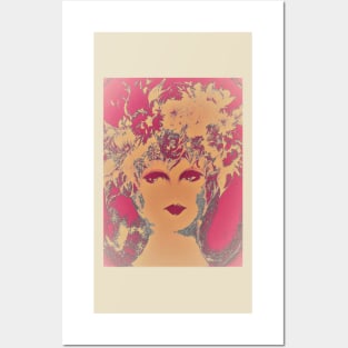 DUSKY ROSES,,House of Harlequin Posters and Art